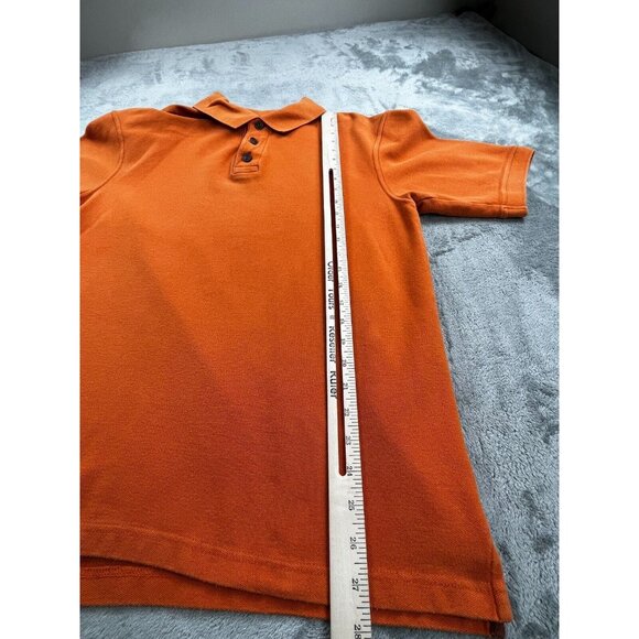 Bob Timberlake Men’s Medium Orange Polo Golf Shirt Short Sleeve Collared Casual - Picture 6 of 13
